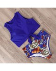 RUUHEE strój kąpielowy kobiety Bikini 2020 mujer stroje kąpielowe Bikini wysokie w talii Sport topy strój kąpielowy kobiety wyśc