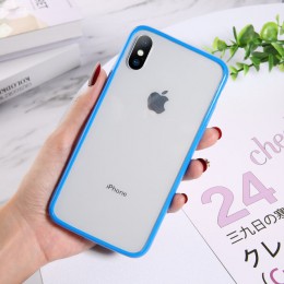 Lovebay przezroczysty, odporny na wstrząsy futerał na telefon dla iPhone SE 2020 11 Pro Max X XR Xs Max miękki TPU przezroczysty