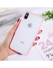 Lovebay przezroczysty, odporny na wstrząsy futerał na telefon dla iPhone SE 2020 11 Pro Max X XR Xs Max miękki TPU przezroczysty