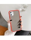 Miętowy hybrydowy prosty matowy zderzak etui na telefon Iphone 11 etui Pro Max Xr Xs 6s 8 7 Plus odporny na wstrząsy miękki Tpu 