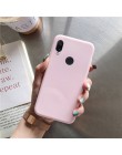 Matowy silikonowy futerał na telefon do huawei honor play 8x max 8A 8C widok 20 v20 8 9 10 lite 7x7 s 7a 7c pro v10 cukierki kol