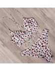 RUUHEE Bikini 2020 strój kąpielowy Push Up stroje kąpielowe kobiety Bikini Set Leopard zasznurować Backless kobiet Sexy Biquini 