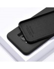 Oryginalne silikonowe etui z płynem do Samsung Galaxy S8 S9 S10 S20 Plus Ultra S10E uwaga 8 9 10 Pro miękkie Slim zamykane pokro