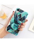 Lovebay geometryczne marmurowe tekstury etui na telefony dla iPhone SE 2020 X XR XS Max 11 Pro Max miękkie IMD pokrywa dla iPhon