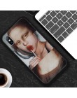 Lovebay dla iPhone 11 Pro Max 6 6s 7 8 Plus X XR XS Max 5 5s SE przypadku telefonu Cartoon statua abstrakcyjne sztuki malowane m