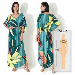 Oversize Kaftan okrycie plażowe w górę Pareos de Playa Mujer odzież plażowa Oversize osłona do bikini w górę szata Plage Sarong 