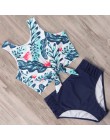 RUUHEE strój kąpielowy kobiety Bikini 2020 mujer stroje kąpielowe Bikini wysokie w talii Sport topy strój kąpielowy kobiety wyśc