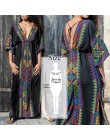 Oversize Kaftan okrycie plażowe w górę Pareos de Playa Mujer odzież plażowa Oversize osłona do bikini w górę szata Plage Sarong 