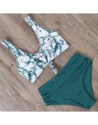 RUUHEE strój kąpielowy kobiety Bikini 2020 mujer stroje kąpielowe Bikini wysokie w talii Sport topy strój kąpielowy kobiety wyśc