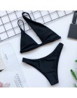 In-x jedno ramię bikini 2020 klamra wysokie cięcie strój kąpielowy seksowne stringi bikini drążą strój kąpielowy biały push up s