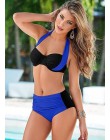 NAKIAEOI 2019 nowy Sexy Bikini kobiety strój kąpielowy wysokiej zwężone kostiumy kąpielowe pływać zestaw Bikini Push Up z ramiąc
