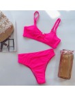 Peachtan Sexy nadruk węża bikini set 2020 nowy wysokiej talii stroje kąpielowe kobiety strój kąpielowy z wycięciem kobiet brazyl