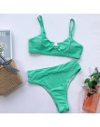 Peachtan Sexy nadruk węża bikini set 2020 nowy wysokiej talii stroje kąpielowe kobiety strój kąpielowy z wycięciem kobiet brazyl