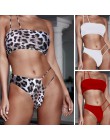 Jedno ramię stringi bikini 2020 mujer kąpiących wysokie cięcie czarne stroje kąpielowe kobiety biquini Bandeau push up strój kąp