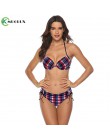 MUOLUX 2020 seksowne bikini Set dwuczęściowy strój kąpielowy kobiety strój kąpielowy Tankini strój kąpielowy Lattic bandaż odzie