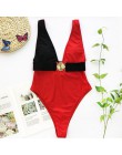 Mossha drążą białe stroje kąpielowe kobieta wysokiej talii bikini 2020 Mujer metalowy pasek na klamrę strój kąpielowy kobiety bi