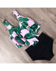 RUUHEE Bikini 2020 strój kąpielowy stroje kąpielowe kobiety wysokiej talii Tankini Bikini Set Push Up kostium kąpielowy damskie 