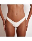2020 hurtownie tanga SEXY kobiety dół od bikini solid color stringi brazylijskie stringi stroje kąpielowe wysokiej talii strój k