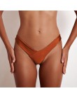 2020 hurtownie tanga SEXY kobiety dół od bikini solid color stringi brazylijskie stringi stroje kąpielowe wysokiej talii strój k