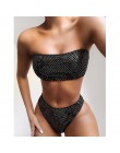 Leopard kostium kąpielowy damski Push up bikini 2020 mujer Patchwork strój kąpielowy przepuszczalność stroje kąpielowe kobiety l