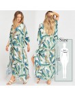 Czeski kaftan i tunika na plażę okrycie plażowe Saida de Praia strój kąpielowy kobiety osłona do bikini up Pareo Sarong stroje k
