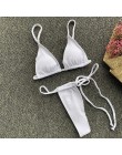 Bikinx Neon bikini stringi biquini strój kąpielowy z wysokim stanem kobiety Sexy push up brazylijski kostium kąpielowy damski st