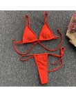 Bikinx Neon bikini stringi biquini strój kąpielowy z wysokim stanem kobiety Sexy push up brazylijski kostium kąpielowy damski st