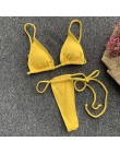 Bikinx Neon bikini stringi biquini strój kąpielowy z wysokim stanem kobiety Sexy push up brazylijski kostium kąpielowy damski st