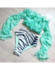 Z długim rękawem kobieta bikini 2020 mujer kąpiących biały strój kąpielowy stroje kąpielowe bandeau kobiety Sexy brazylijski str