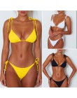 Bikinx trójkątne bikini micro dwuczęściowy kostium String kostium kąpielowy damski Sexy czerwone stroje kąpielowe kobiety 2020 s