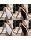 In-x Sexy wzór w cętki strój kąpielowy damskie, patchworkowe stroje kąpielowe damskie jedno ramię bikini set 2020 brazylijskie b