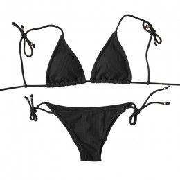 Bikinx trójkątne bikini micro dwuczęściowy kostium String kostium kąpielowy damski Sexy czerwone stroje kąpielowe kobiety 2020 s