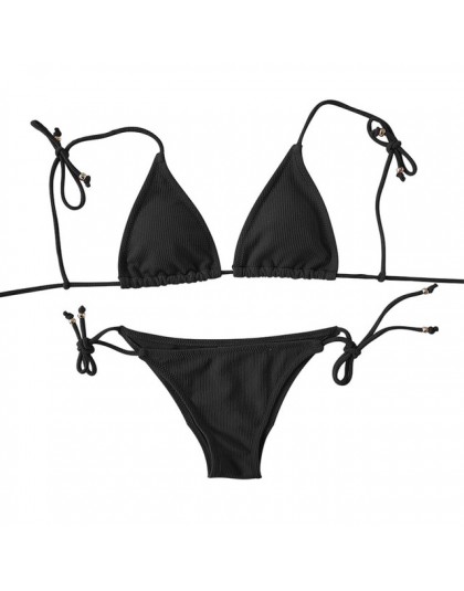 Bikinx trójkątne bikini micro dwuczęściowy kostium String kostium kąpielowy damski Sexy czerwone stroje kąpielowe kobiety 2020 s