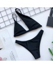 In-x Sexy wzór w cętki strój kąpielowy damskie, patchworkowe stroje kąpielowe damskie jedno ramię bikini set 2020 brazylijskie b