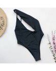 In-x Sexy wzór w cętki strój kąpielowy damskie, patchworkowe stroje kąpielowe damskie jedno ramię bikini set 2020 brazylijskie b
