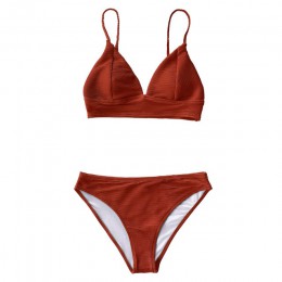 CUPSHE armia zielony stałe Bikini Set kobiety trójkąt Sexy strój kąpielowy dwuczęściowy 2020 dziewczyna zwykły strój kąpielowy s