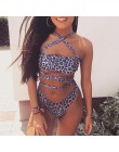 Bikinx Sexy wzór w cętki strój kąpielowy kobiety bikini bandaż strój kąpielowy 2020 push up stroje kąpielowe brazylijski klamra 
