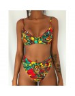 Sexy Bikini kobiety stroje kąpielowe push up strój kąpielowy Bandeau Bikini Set brazylijski Biquini strój kąpielowy kobiet stroj