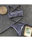 Bikinx Sexy wzór w cętki strój kąpielowy kobiety bikini bandaż strój kąpielowy 2020 push up stroje kąpielowe brazylijski klamra 