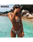 RUUHEE brazylijski strój kąpielowy Bikini kobiety strój kąpielowy 2019 zestaw mikro Bikini Push Up kostium kąpielowy Bikini Mail