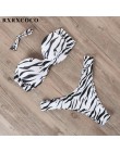 RXRXCOCO Bikini kobiety Sexy push up strój kąpielowy 2019 Bandeau Bikini brazylijski Bikini Set stroje kąpielowe strój kąpielowy