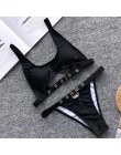 Neon Green wysokiej talii bikini 2019 dostosować pasek strój kąpielowy kobiety stringi stroje kąpielowe kobiet bikini dwuczęścio