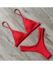 RUUHEE brazylijski strój kąpielowy Bikini kobiety strój kąpielowy 2019 zestaw mikro Bikini Push Up kostium kąpielowy Bikini Mail