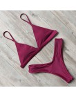 RUUHEE brazylijski strój kąpielowy Bikini kobiety strój kąpielowy 2019 zestaw mikro Bikini Push Up kostium kąpielowy Bikini Mail