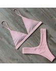 RUUHEE brazylijski strój kąpielowy Bikini kobiety strój kąpielowy 2019 zestaw mikro Bikini Push Up kostium kąpielowy Bikini Mail