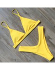 RUUHEE brazylijski strój kąpielowy Bikini kobiety strój kąpielowy 2019 zestaw mikro Bikini Push Up kostium kąpielowy Bikini Mail