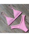 RUUHEE brazylijski strój kąpielowy Bikini kobiety strój kąpielowy 2019 zestaw mikro Bikini Push Up kostium kąpielowy Bikini Mail