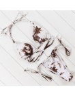 OMKAGI stroje kąpielowe kobiety Tie dye Bikini Set strój kąpielowy kostiumy kąpielowe Push Up pływanie stroje kąpielowe seksowna
