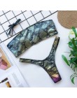 Mossha seksowne stringi różowe bikini Neon kostium kąpielowy damski strój kąpielowy jedno ramię Bikini set 2020 stroje kąpielowe