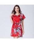 Moda damska lato Mini szlafrok kimono Lady Rayon szlafrok Yukata koszula nocna bielizna nocna piżamy Pijama Mujer rozmiar M-XL